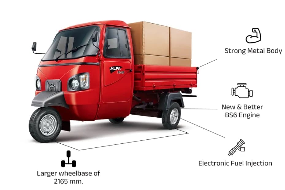 Mahindra Alfa Plus Left Front Three Quarter