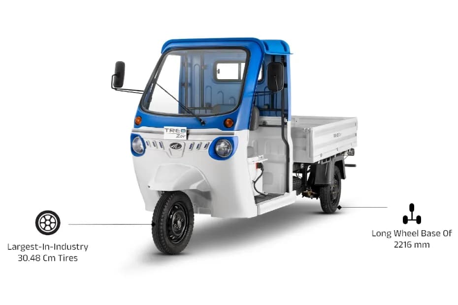 Mahindra Treo Zor Pickup Left Front Three Quarter