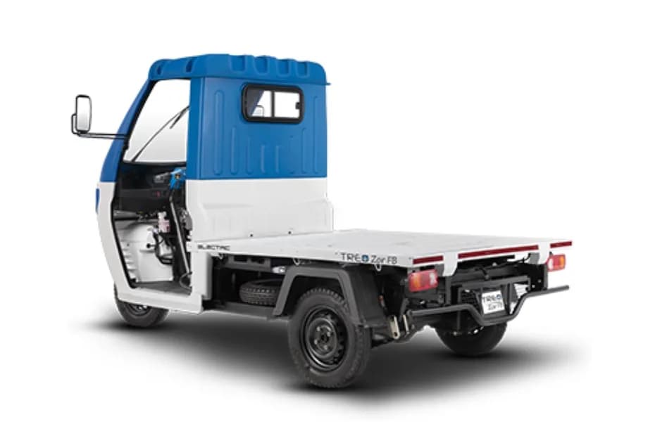 Mahindra Treo Zor Flatbed Left Rear Three Quarter