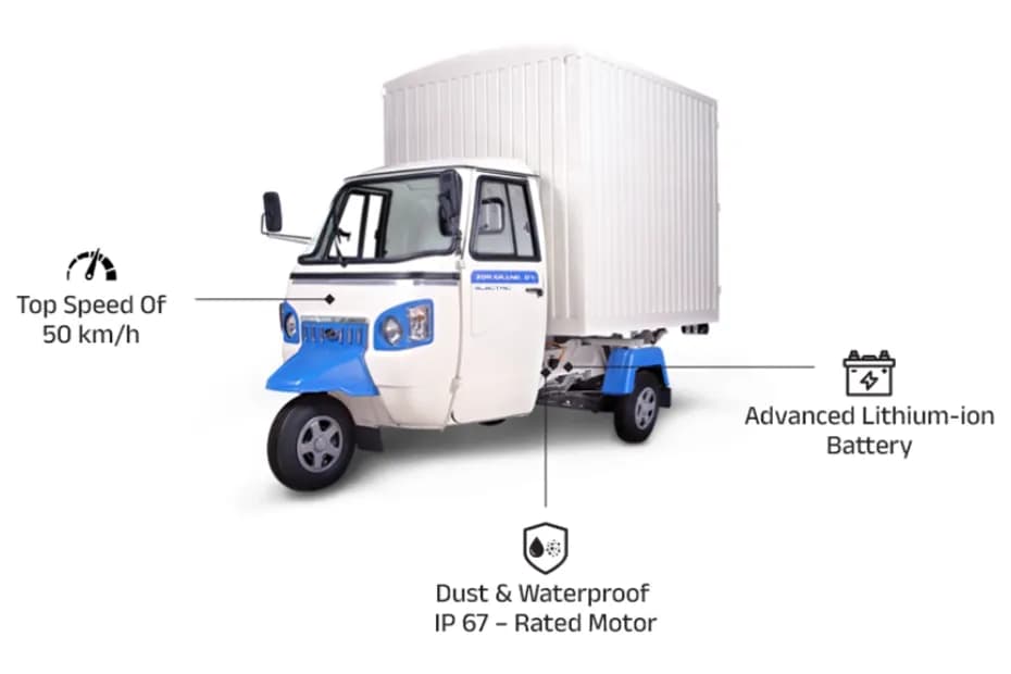 Mahindra Zor Grand Left Front Three Quarter