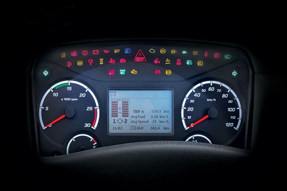 Mahindra Blazo X Haulage 42 Pusher Axle Instrument Cluster