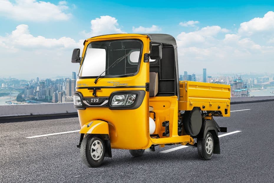 TVS King Kargo Left Front Three Qaurter