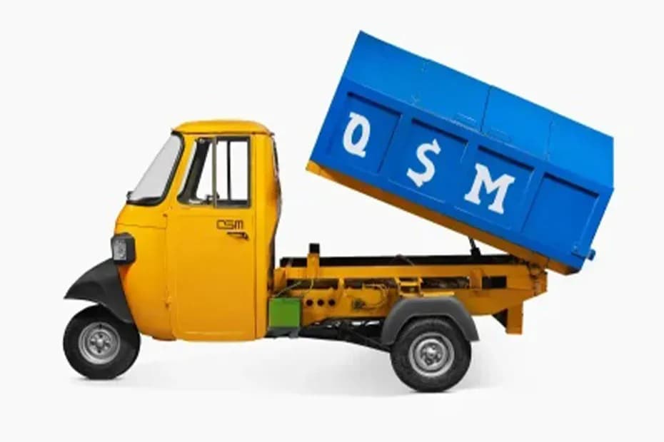 OSMobility Rage Plus Garbage Tipper Left Side